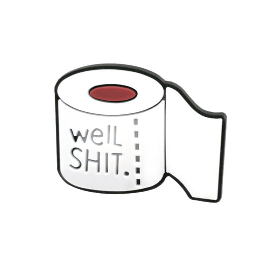 Well Shit Toilet Paper Shoe Charm