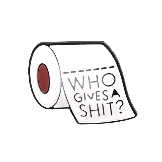 Who Gives A Shit Toilet Paper Shoe Charm