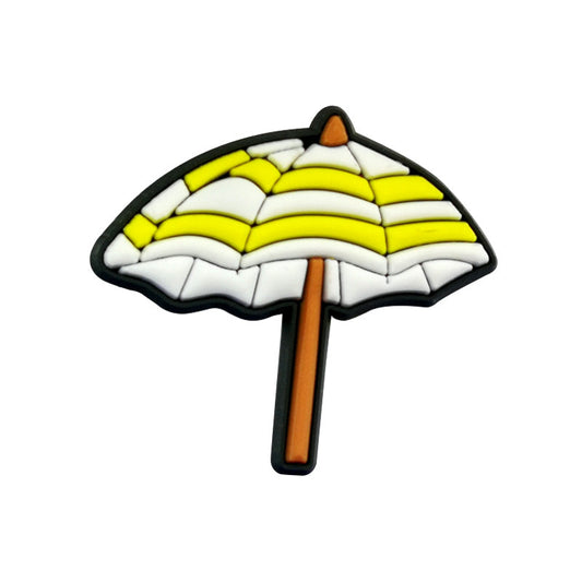 Beach Umbrella Shoe Charm