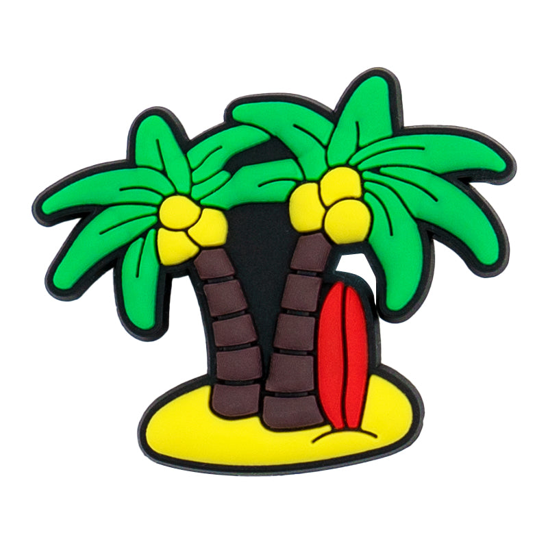 Palm Trees Straw Topper