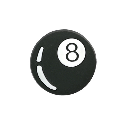 8 Ball Shoe Charm