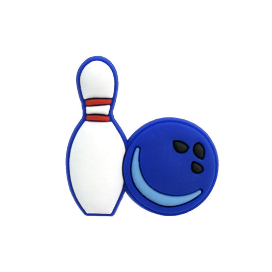 Bowling Croc Charm