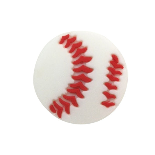 Baseball Straw Topper