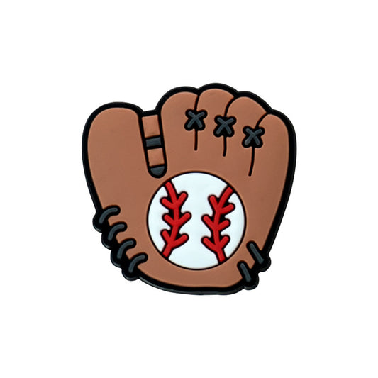 Shoe Charms - Baseball Mit