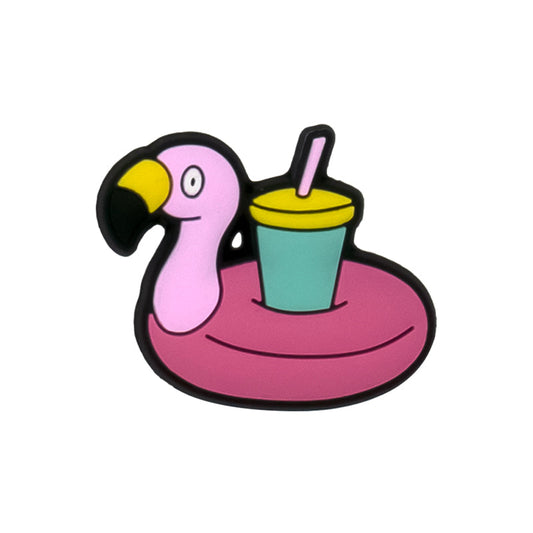 Flamingo Tube Straw Topper