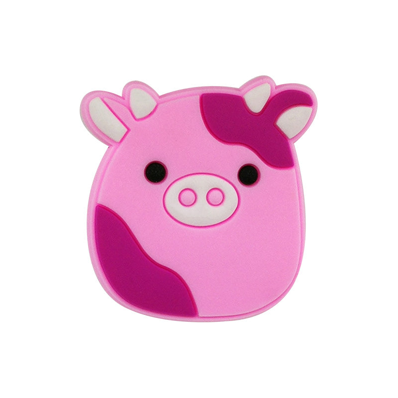 Shoe Charms - Pink Cow