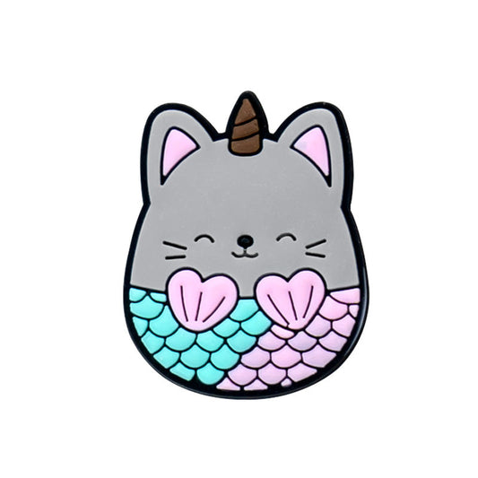 Shoe Charms - Mermaid Cat