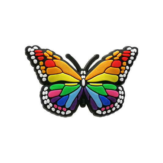 Pride Butterfly Shoe Charm