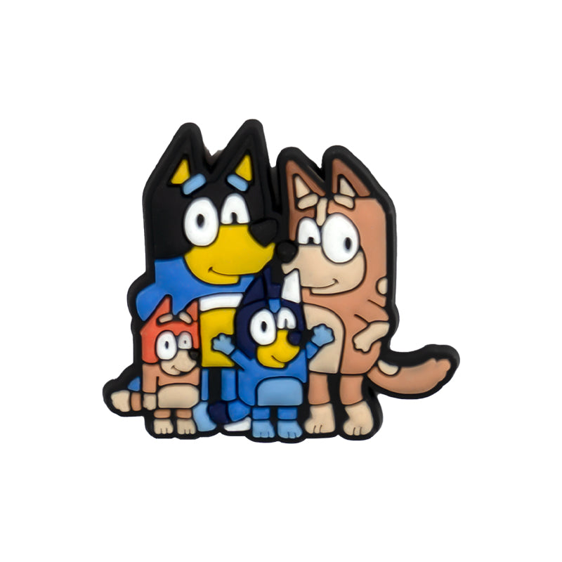Shoe Charms - Bluey Family