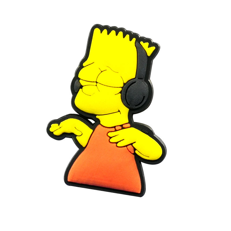 Bart Simpson Shoe Charm