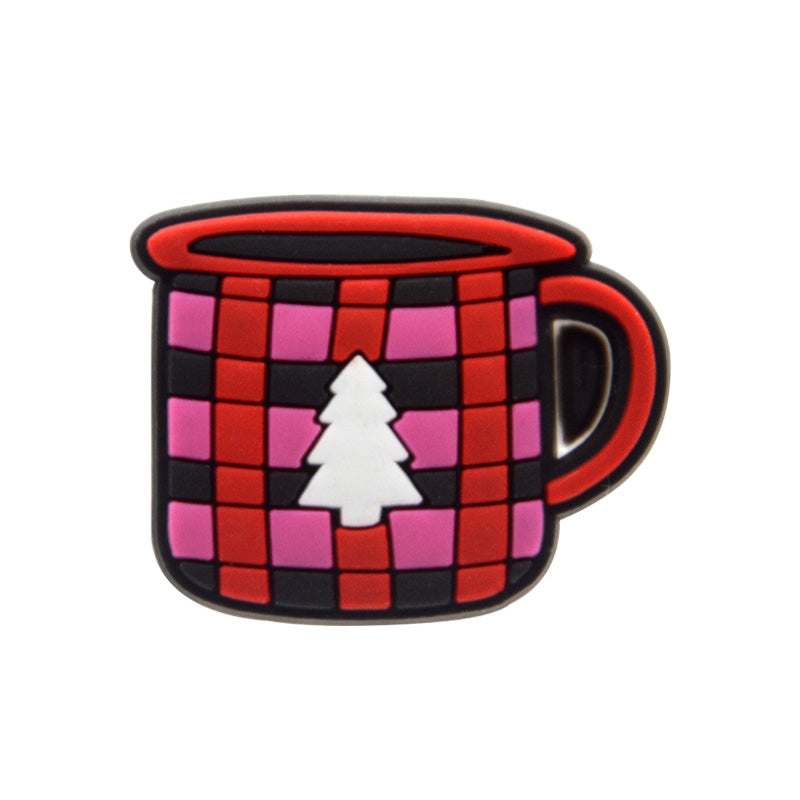 Christmas Mug Straw Topper