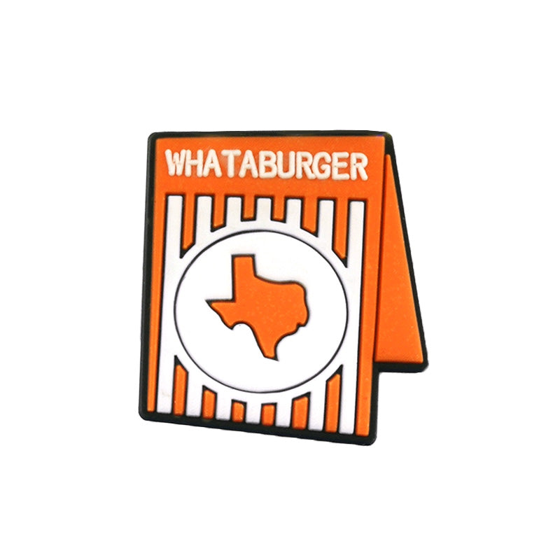 Whataburger Shoe Charm