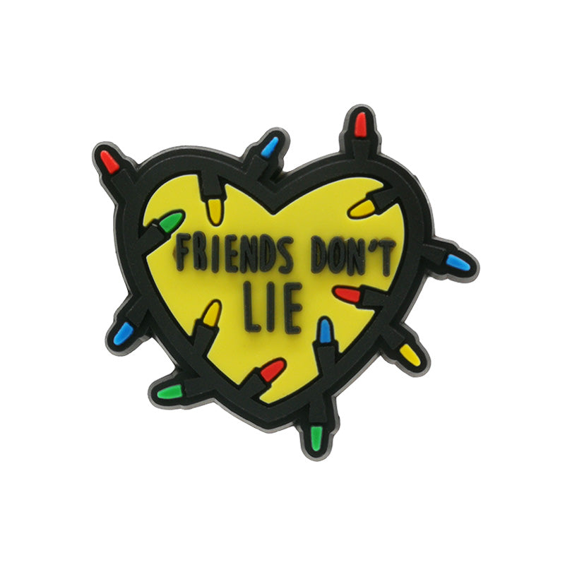 Friends Don't Lie Shoe Charm