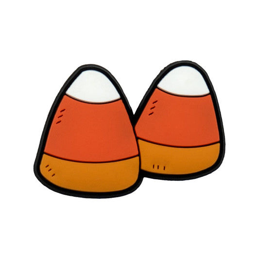 Candy Corn Shoe Charm