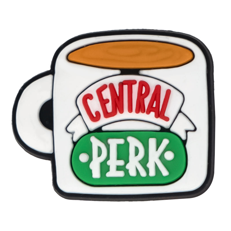 Central Perk Coffee Shoe Charm