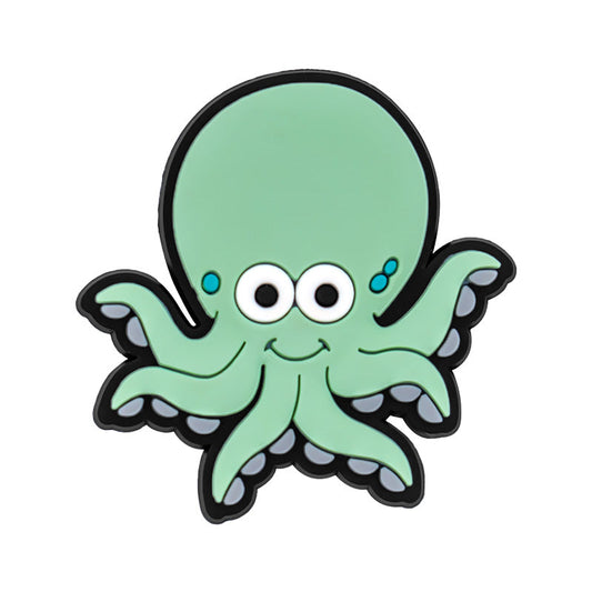Octopus Shoe Charm