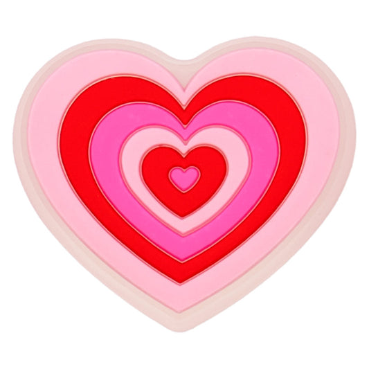 Heart LED Shoe Charm