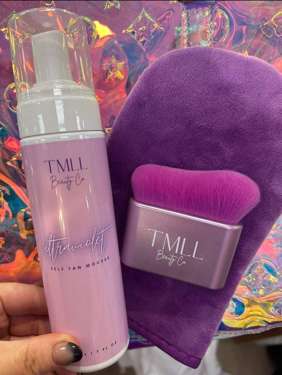 Ultraviolet Tanning Mousse with Mitt