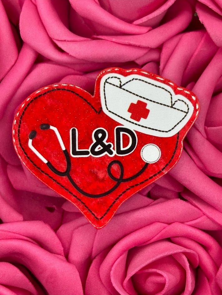 Acrylic Bogg Bag Charms - L and D