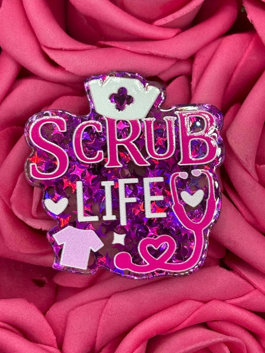 Scrub Life Bogg Bag Charm