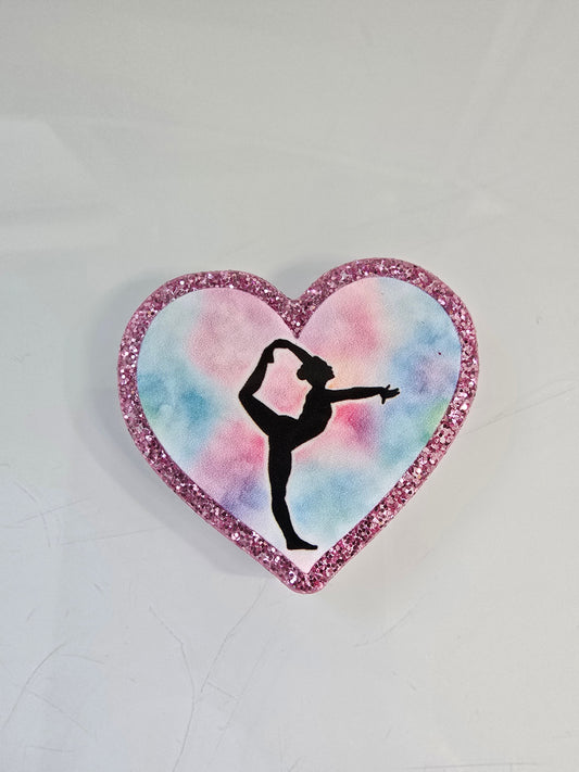 Gymnastics Bogg Bag Charm Design 2