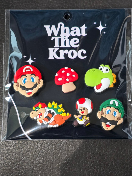 Mario Croc Charm Bundle