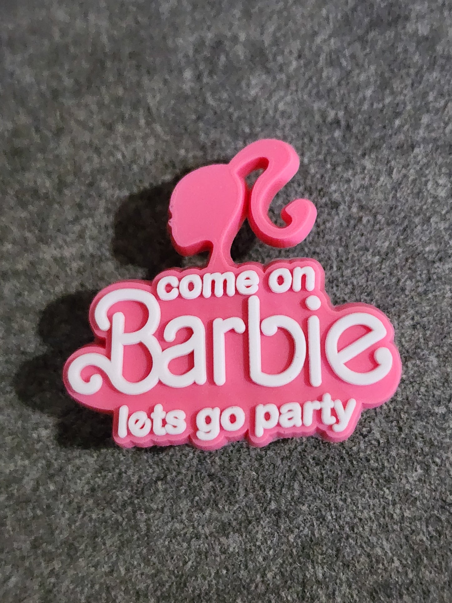 Pink-Women's Rights Shoe Charms