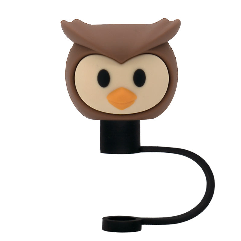 3D Straw Toppers- Owl