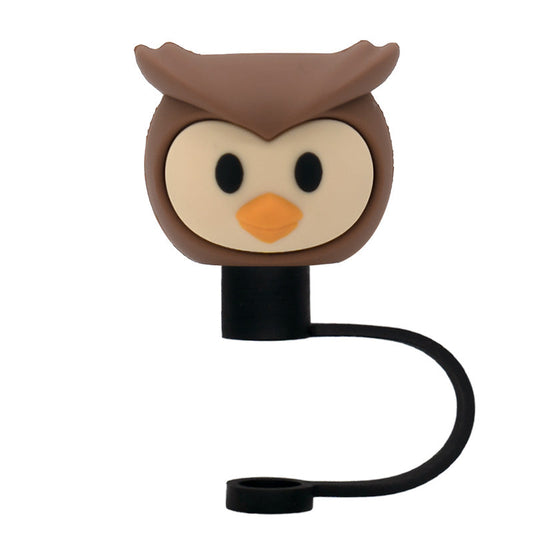 3D Straw Toppers- Owl