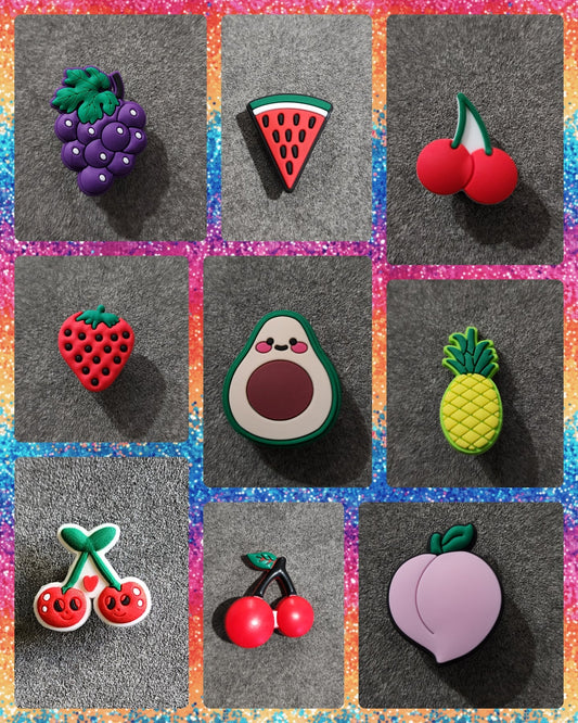 Fruit Croc Charms