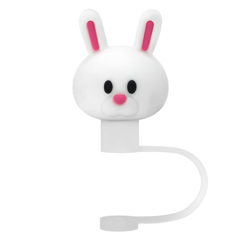 3D Straw Toppers- Bunny