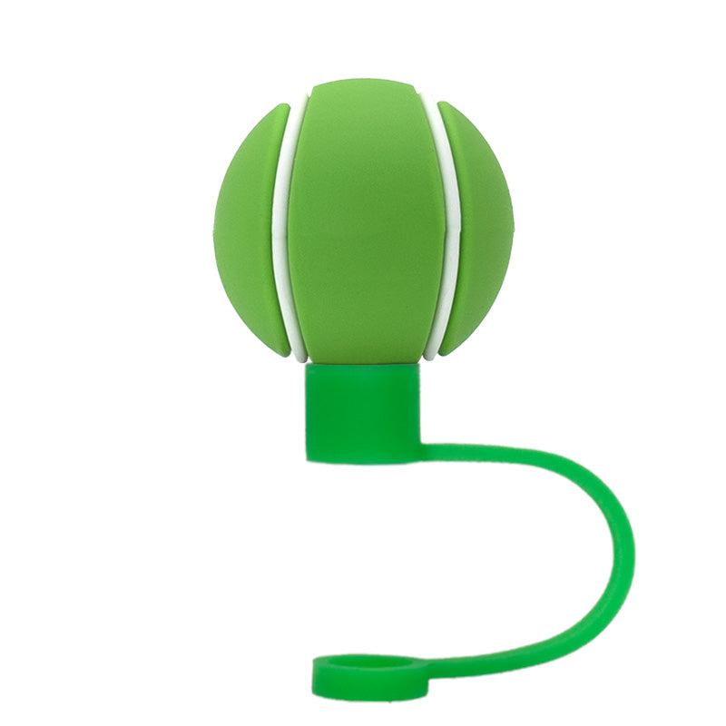 3D Straw Toppers- Tennis Ball