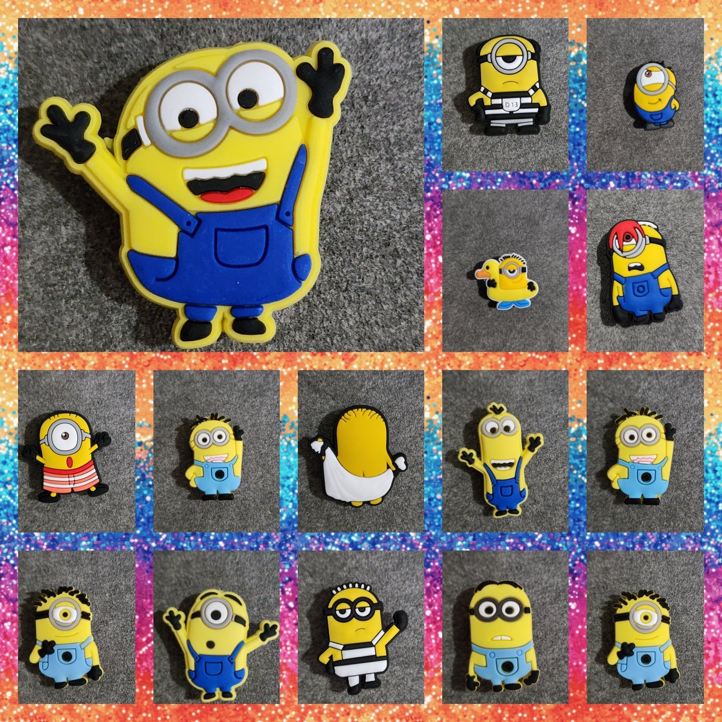 Minions Shoe Charms
