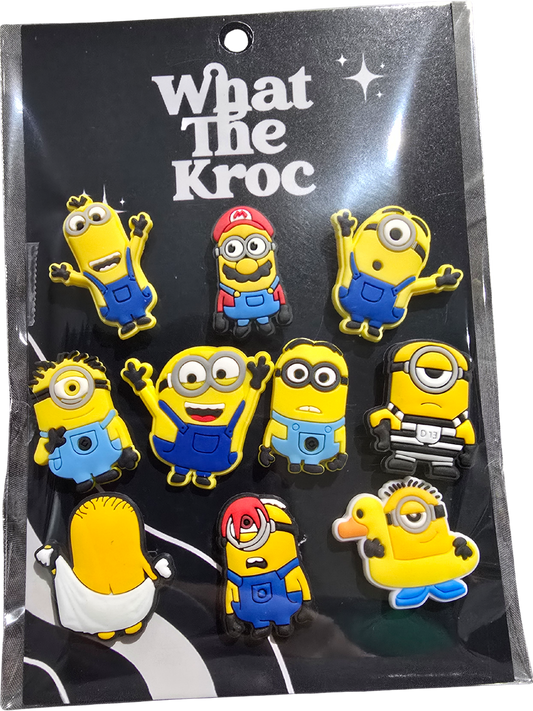 Minion Shoe Charm Bundle