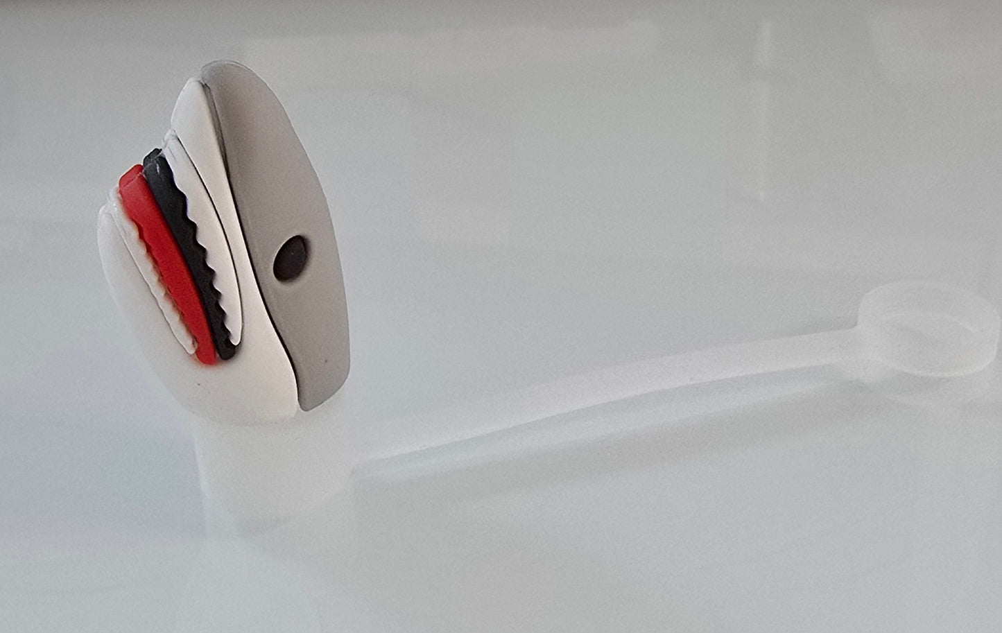 3D Straw Toppers- Shark