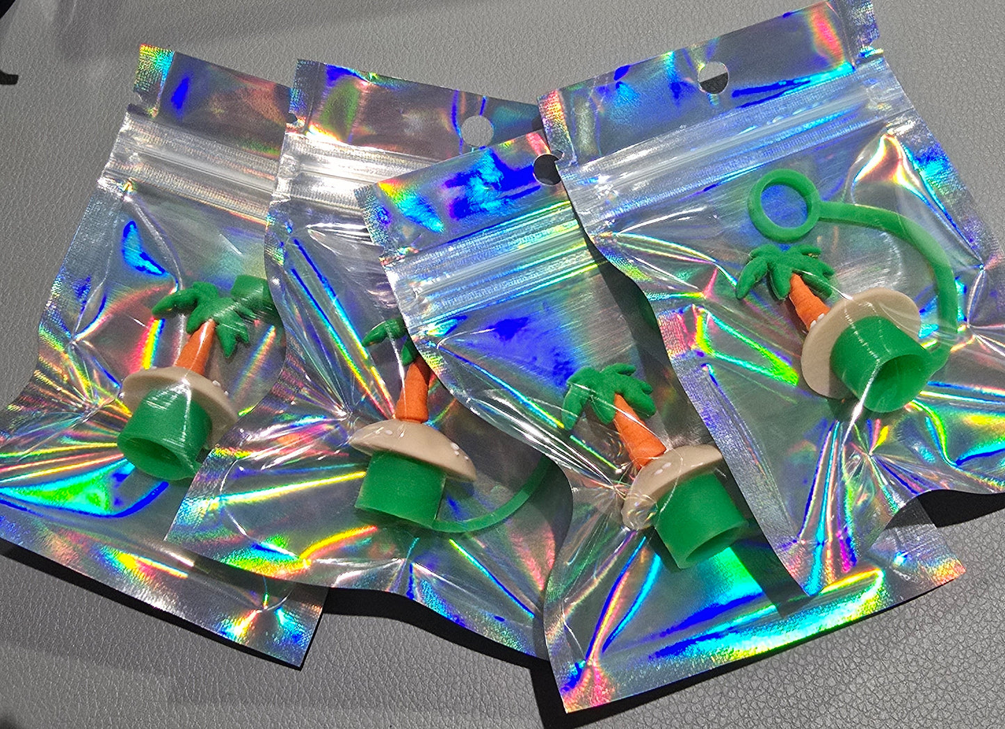 3D Straw Toppers- Palm Tree 🌴