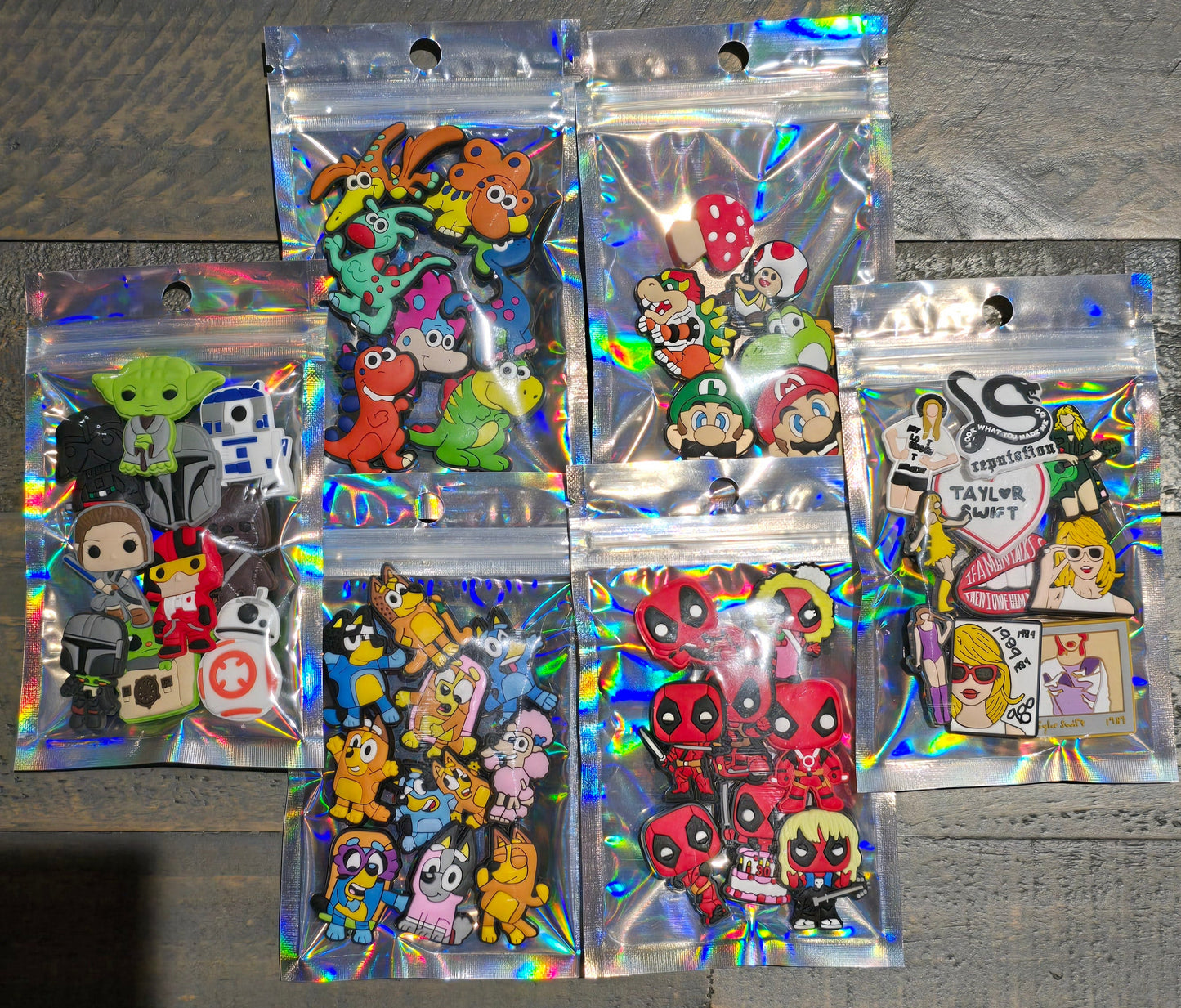 Care Bears Croc Charm Bundle